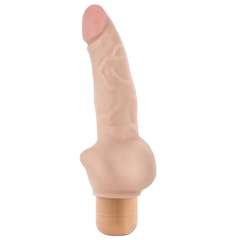 Dr. Skin COCK VIBE #12 8" BEIGE - Temptations