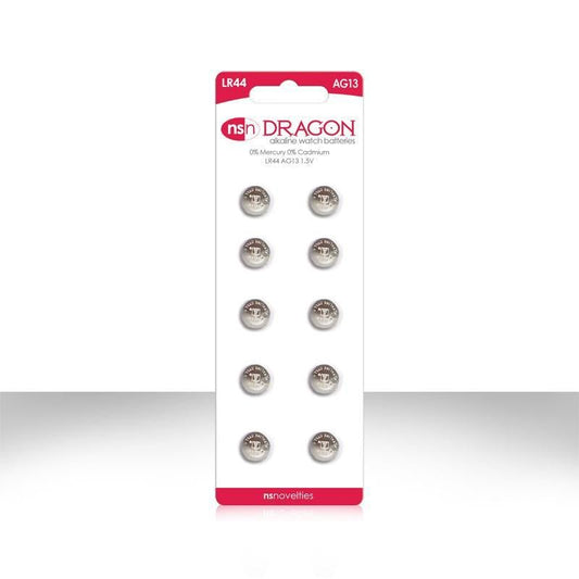 Dragon Batteries: 10Pk Alkaline Ag13/Lr44 - Temptations