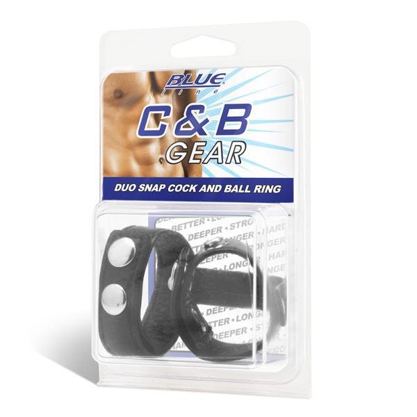 DUO SNAP COCK AND BALL RING - Temptations
