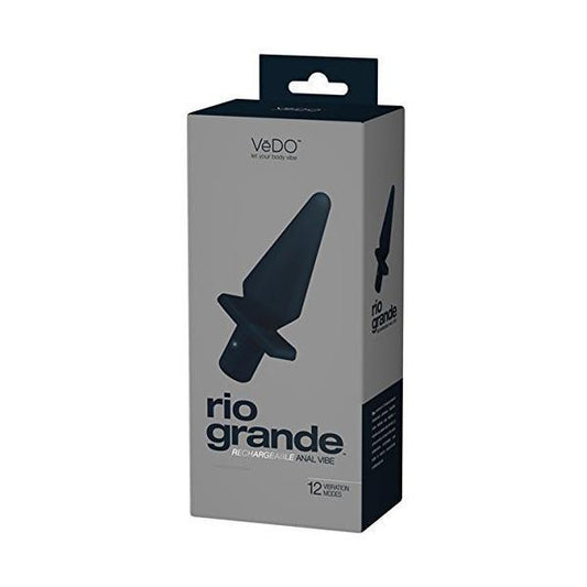 Rio Grande Anal Vibe Just Black Men's DISC