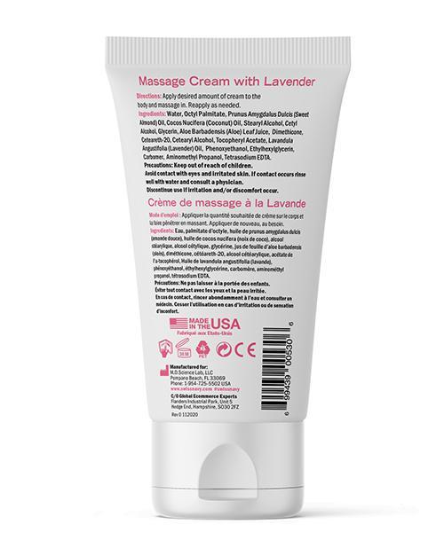 Swiss Navy Desire Massage Cream w/Lavender - 5 oz