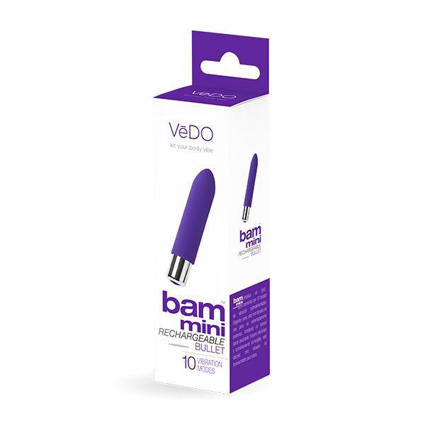 Bam Mini Rechargeable Bullet Vibe Indigo