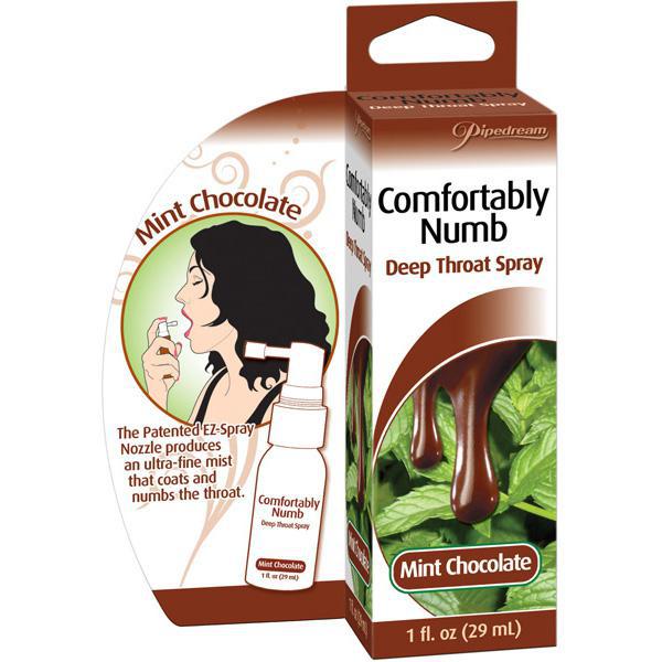 Comfortably Numb Deep Throat Spray Chocolate Mint