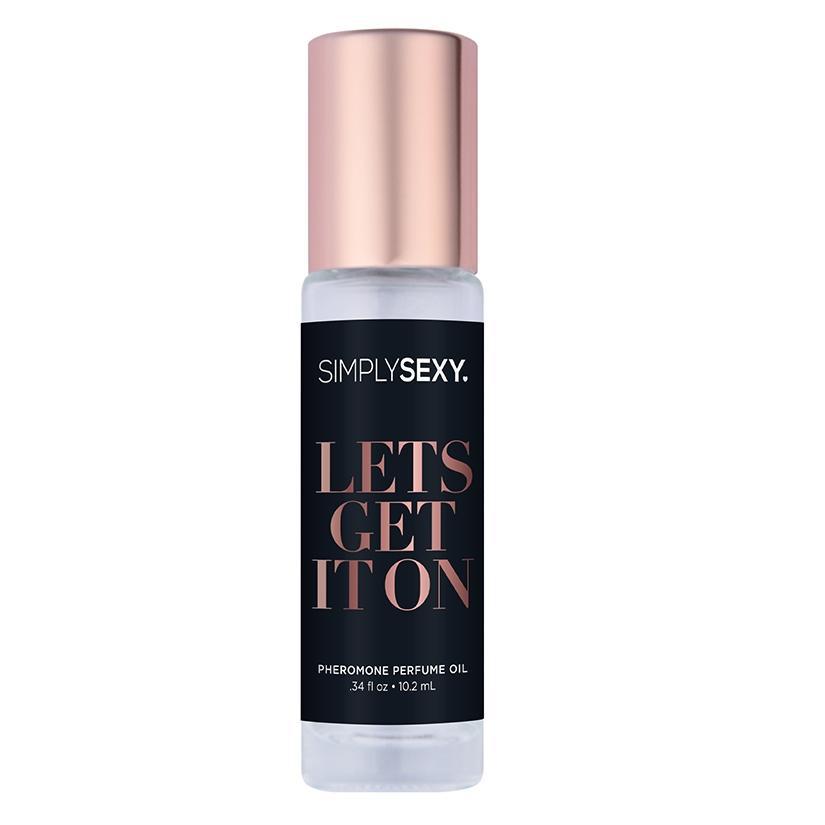 Simply Sexy Confessions Pheromone Oil Roll On-Let's Get it On .34oz