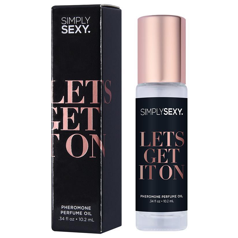 Simply Sexy Confessions Pheromone Oil Roll On-Let's Get it On .34oz
