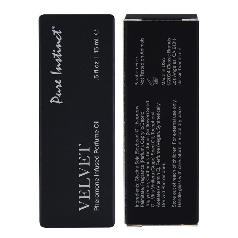 Pure Instinct Signature Collection Pheromone Perfume Oil-Velvet 15ml