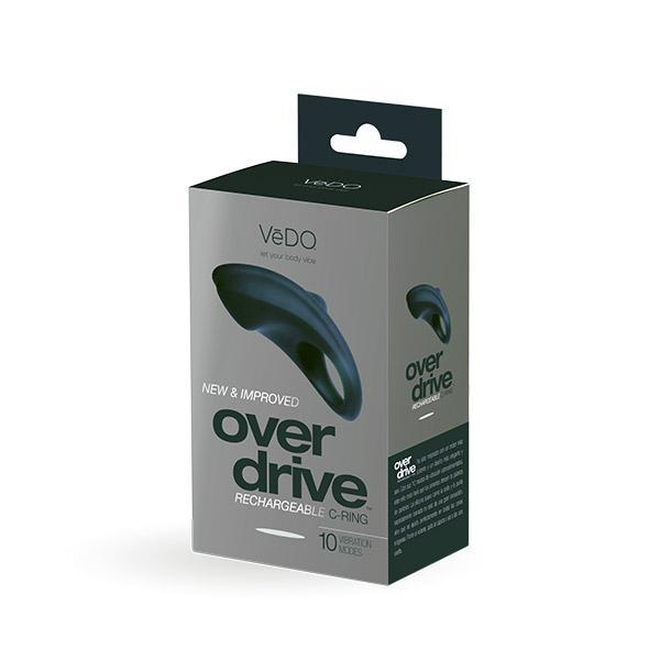 Vedo Overdrive+ Rechargeable Vibrating Ring Just Black