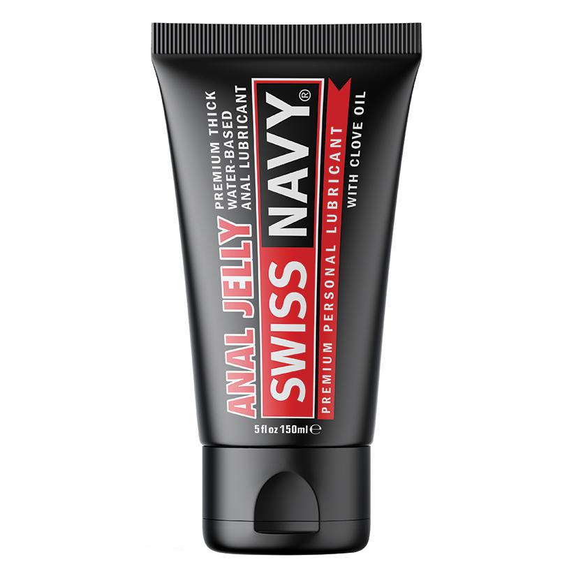 Swiss Navy Premium Anal Jelly Water-Based Lubricant 5oz