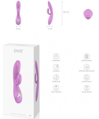 OVO K1 Vibrator Pink