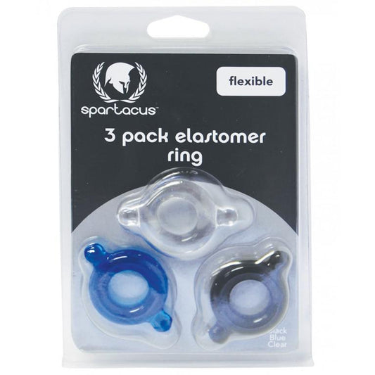 Elastomer Set (Black/Blue/Clear) - Temptations
