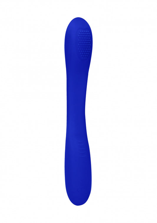 Elegance Double Ended Vibrator Flex Blue - Temptations