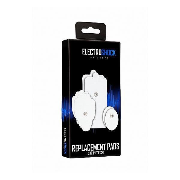 Electroshock Replacement Pads White - Temptations