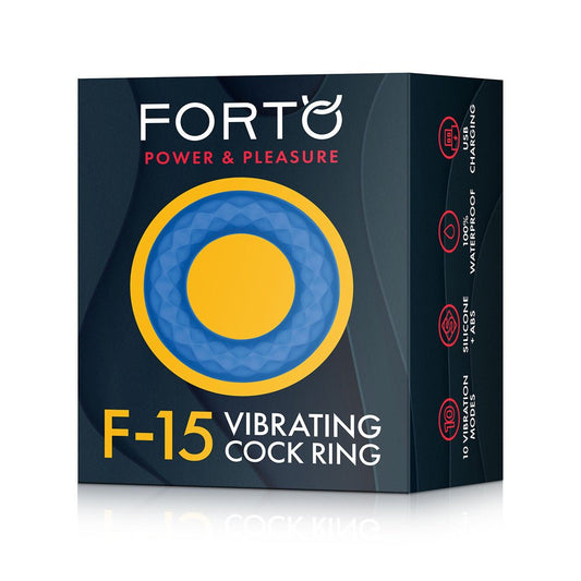 F-15: Vibrating Cockring Blue