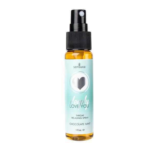 Deeply Love You Chocolate Mint Throat Relaxing Spray 1 oz. Bottle