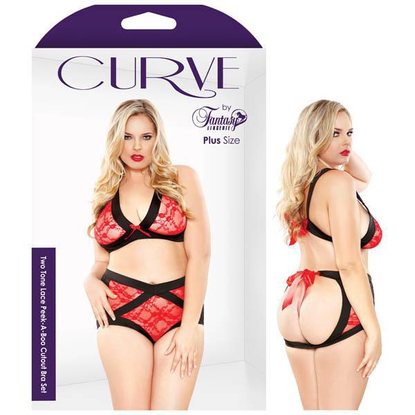 Curve Lace Peek boo 3X-4X