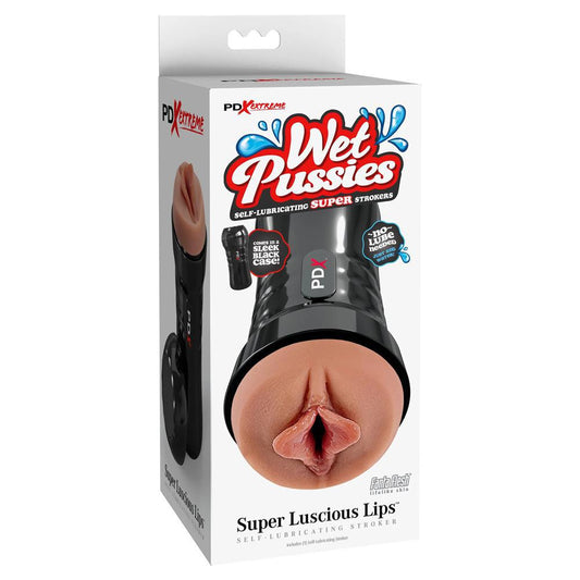 Pdx Extreme Wet Pussies Super Luscious Lips Brown