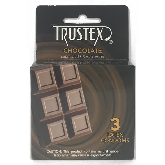 Trustex Choc. Condom 3pk