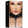 Ouch Luxury Collar with Leash - Black