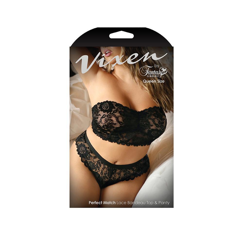 Vixen Perfect Match Lace Bandeau Top & Panty