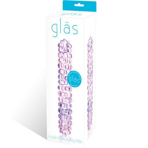 Purple Rose Nubby Dildo
