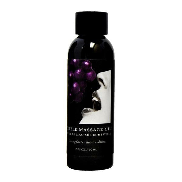 Edible Massage Oil Grape 2Oz