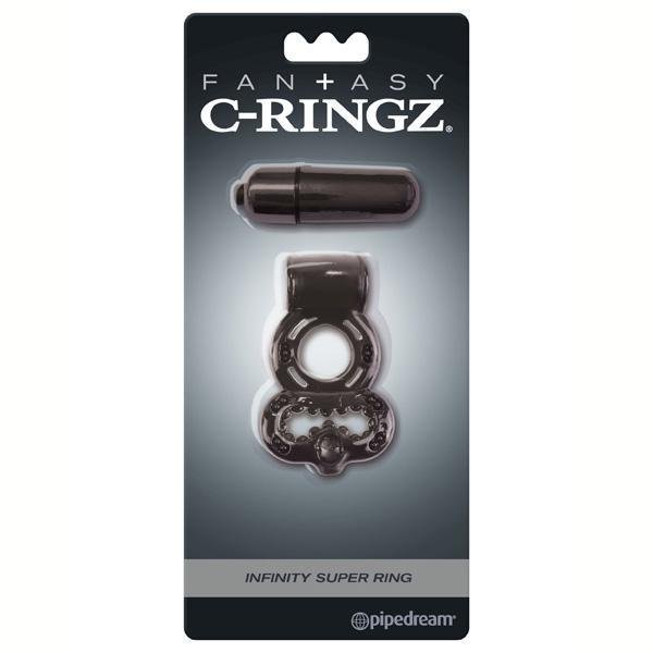 FANTASY C - RINGZ INFINITY SUPER RING BLACK - Temptations