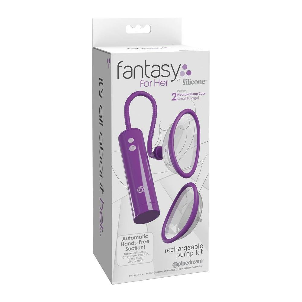 Fantasy For Her Rechargeable Pleasure Pump Kit - Temptations
