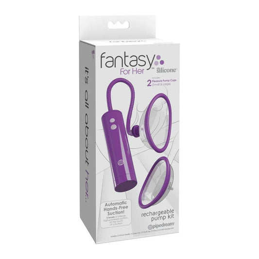 Fantasy For Her Rechargeable Pleasure Pump Kit - Temptations
