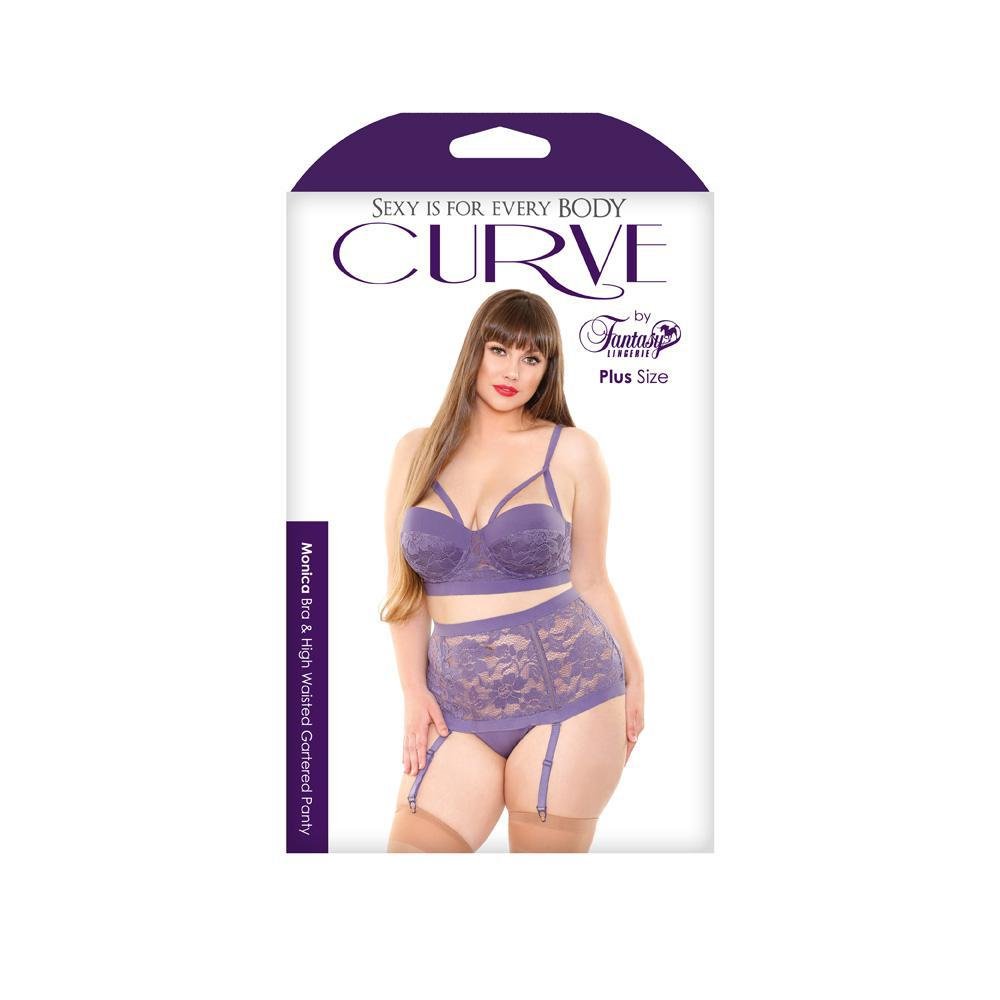 Fantasy MONICA BRA & HIGH WAIST PANTY B - P594 - 3X4X - Temptations