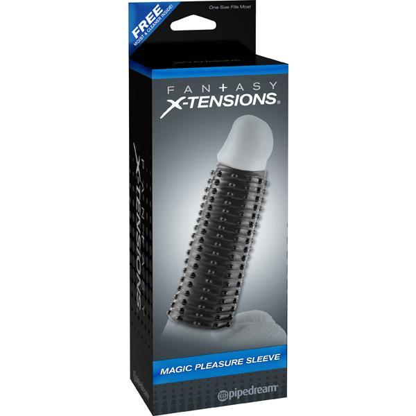 FANTASY X - TENSIONS MAGIC PLEASURE SLEEVE BLACK - Temptations