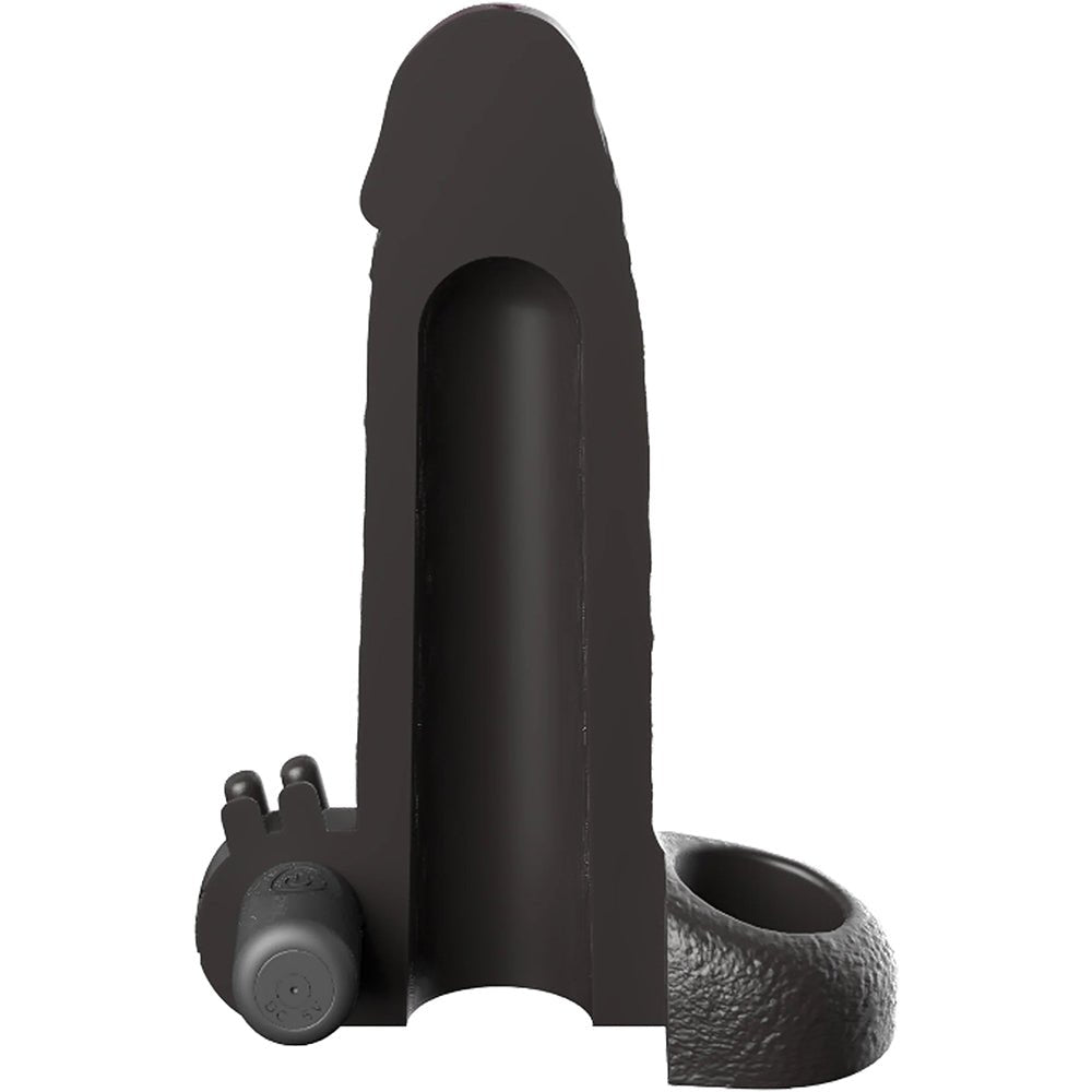 Fantasy X-Tensions Vibrating Real Feel 2" Extension Black