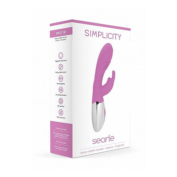 Simplicity Searle Classic Rabbit Vibrator Pink