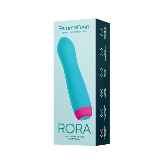 Femme Fun RORA - ROTATING BULLET - TURQUOISE - Temptations