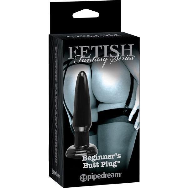FF Beginner's Butt Plug Black - Temptations