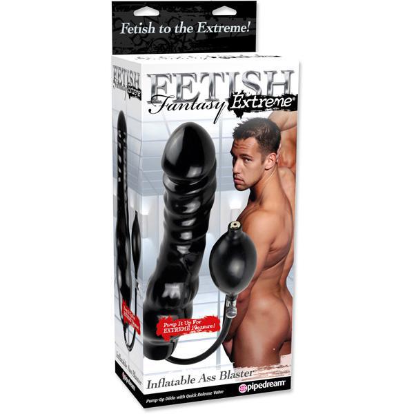 FF Extreme Inflatable Ass Blaster Black - Temptations