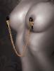 FF GOLD CHAIN NIPPLE CLAMPS GOLD - Temptations