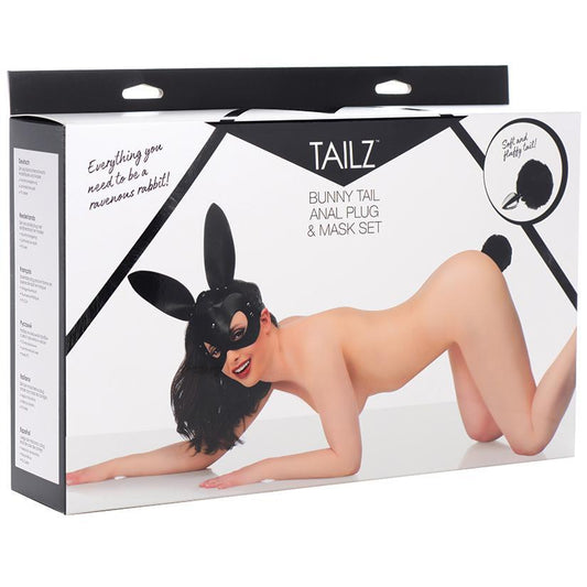 Tailz Bunny Mask With Plug