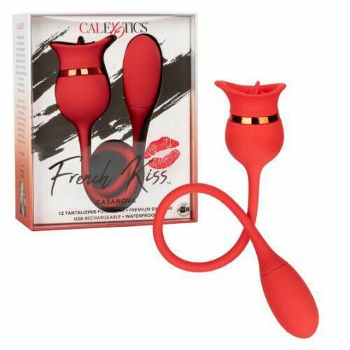 French Kiss Casanova Clitoral Stimulation Multi Function Silicone Rechargeable - Temptations