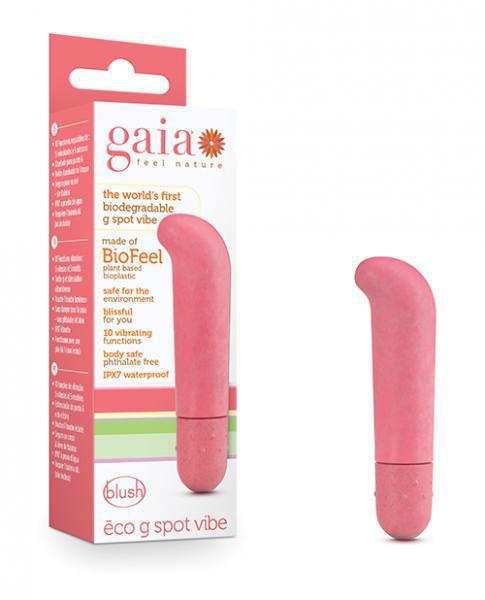 Gaia Eco G Spot Vibe - Coral - Temptations