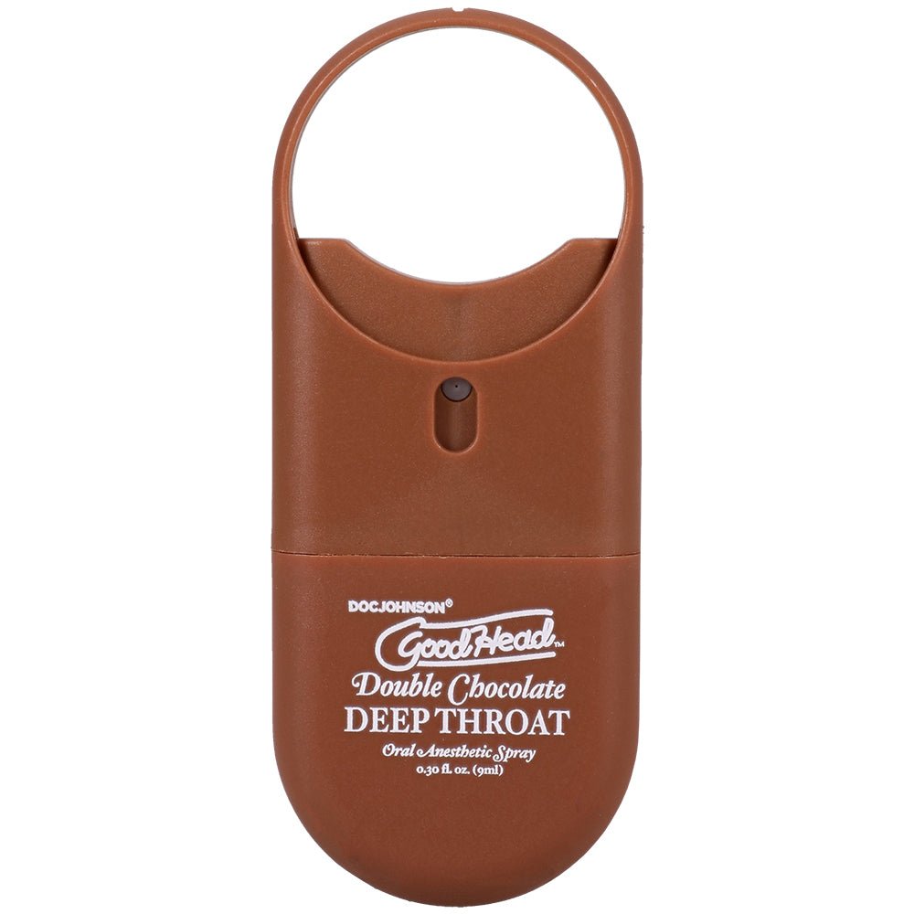 Goodhead Deep Throat Spray To-Go Double Chocolate .30 oz.