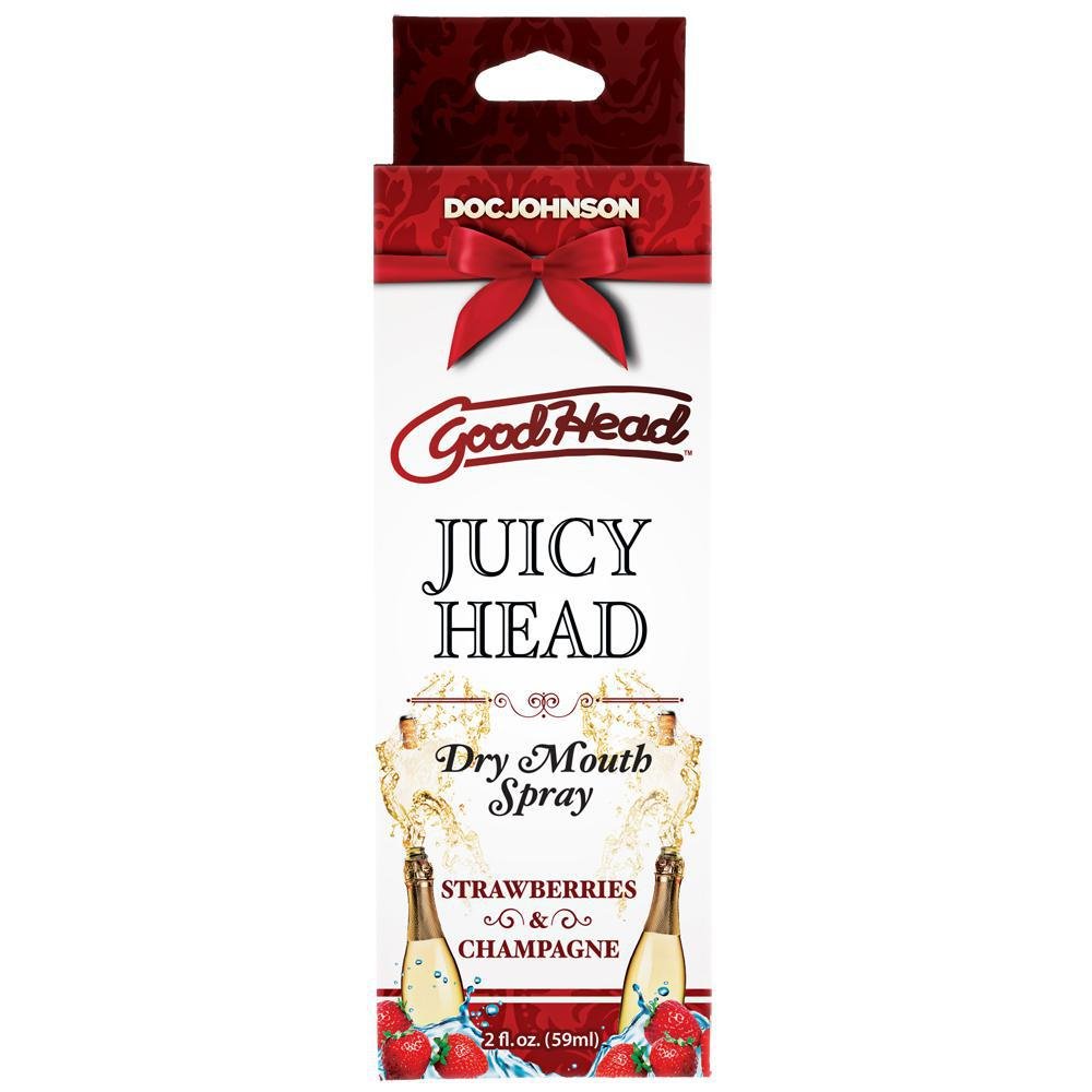 Goodhead Juicy Head Dry Mouth Spray Strawberries & Champagne 2 oz - Temptations