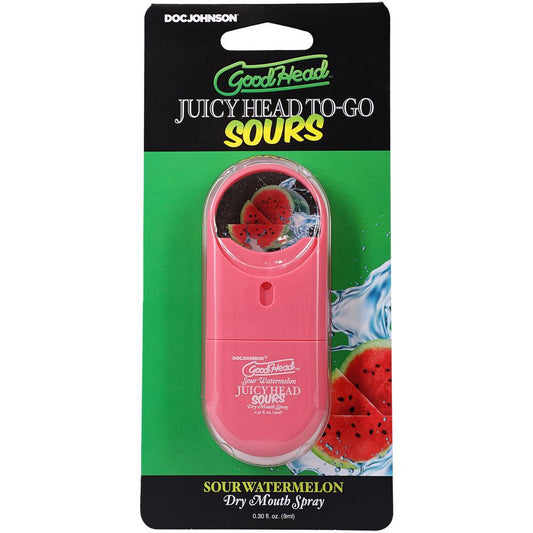 Goodhead Juicy Head Dry Mouth Spray To - Go Sour Watermelon 0.30 oz. - Temptations