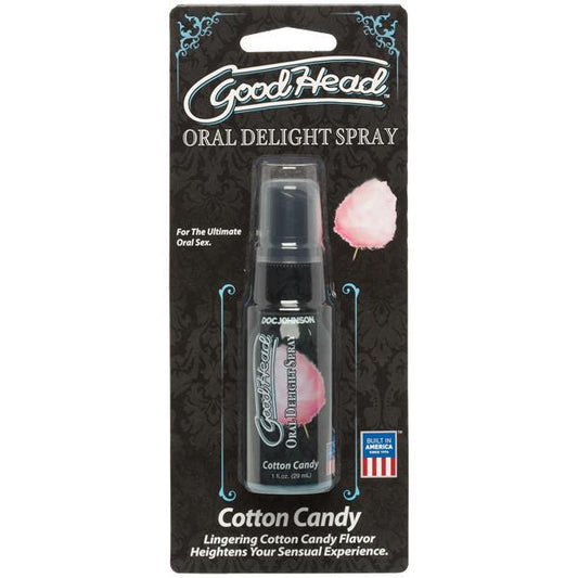 GOODHEAD ORAL DELIGHT SPRAY COTTON CANDY 1OZ - Temptations