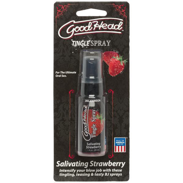Goodhead Tingle Spray Salivating Strawberry 1 oz. - Temptations