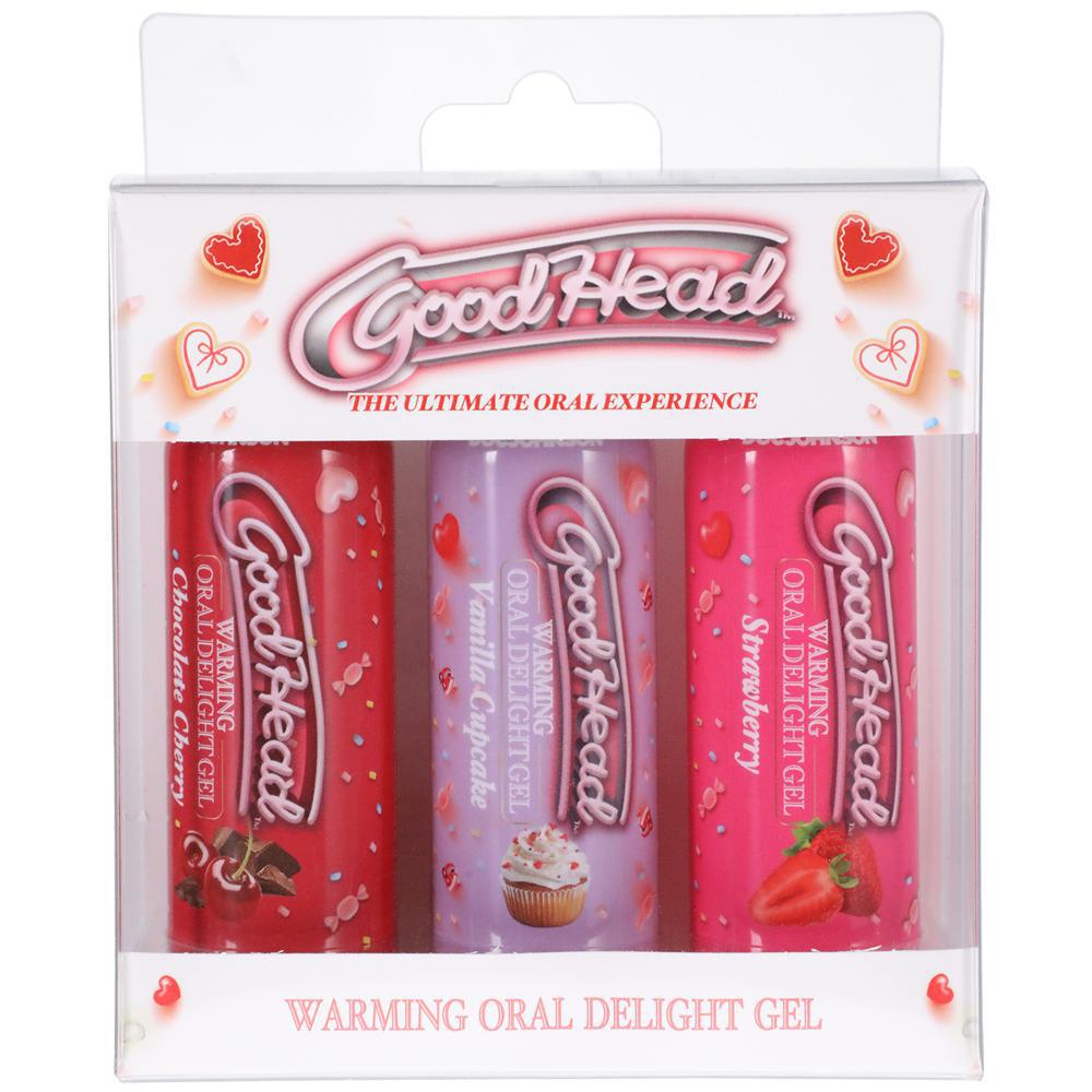 Goodhead Warming Oral Delight Gel 3 Pack 2 Oz. - Temptations