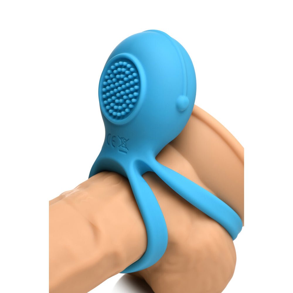 Gossip Love Loops 10X Silicone Cock Ring W/ Remote Azure