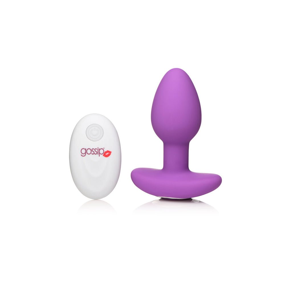 Gossip Pop Rocker 10 Function Rechargeable Butt Plug Violet