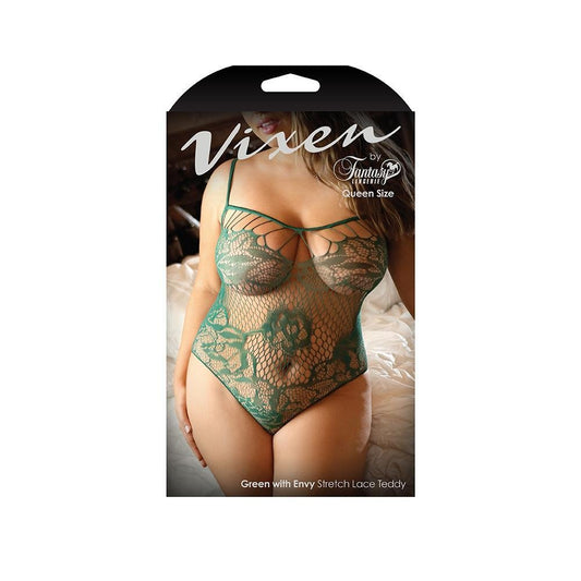 Green With Envy Teddy Queen Size - Temptations