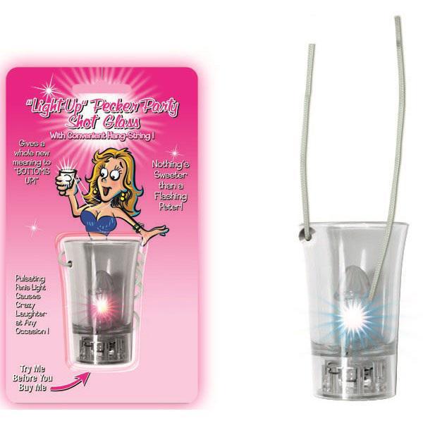Hang String Light Up Shot Glass Clear - Temptations