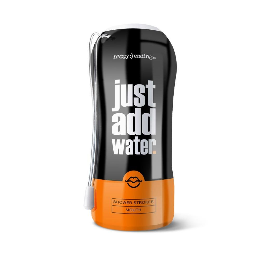 Happy :) Ending Just Add Water Shower Stroker Mouth - Temptations